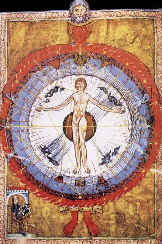 Her Cosmiarcha,Coreadora and Parent of the Humanity and of humankind, Hildegard of Bingen